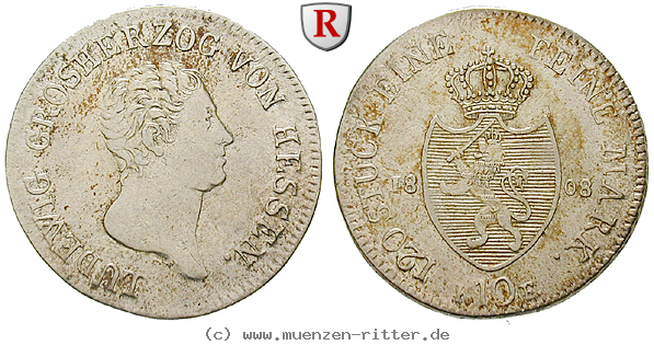 Klicken Sie auf das Bild um es auf Ihrem Rechner zu speichern hessen-ludwig-i-10-kreuzer/40629.jpg