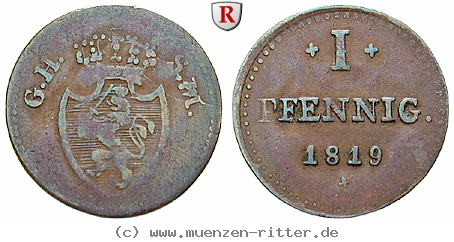 Klicken Sie auf das Bild um es auf Ihrem Rechner zu speichern hessen-ludwig-i-pfennig/56141.jpg