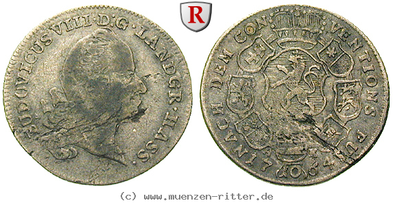Klicken Sie auf das Bild um es auf Ihrem Rechner zu speichern hessen-ludwig-viii-20-kreuzer/34806.jpg