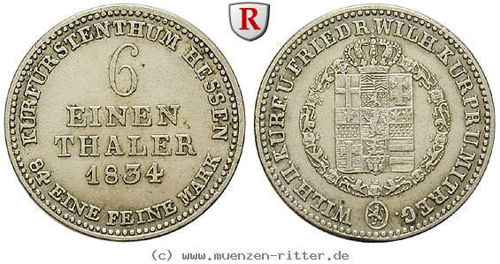 hessen-wilhelm-ii-und-friedrich-wilhelm-1-6-taler/40630.jpg