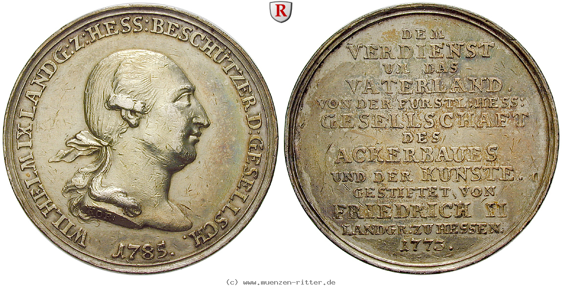 Klicken Sie auf das Bild um es auf Ihrem Rechner zu speichern hessen-wilhelm-ix-silbermedaille/35491.jpg