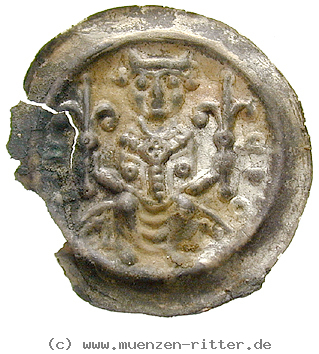 Klicken Sie auf das Bild um es auf Ihrem Rechner zu speichern hildesheim-bistum-konrad-ii-heinrich-i-brakteat/41471.jpg