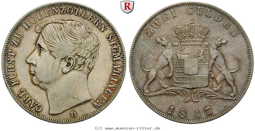 Klicken Sie auf das Bild um es auf Ihrem Rechner zu speichern hohenzollern-carl-doppelgulden/90647.jpg
