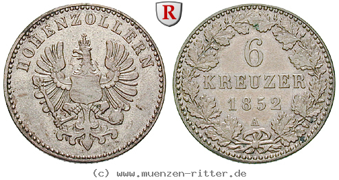 hohenzollern-friedrich-wilhelm-iv-von-preussen-6-kreuzer/22485.jpg