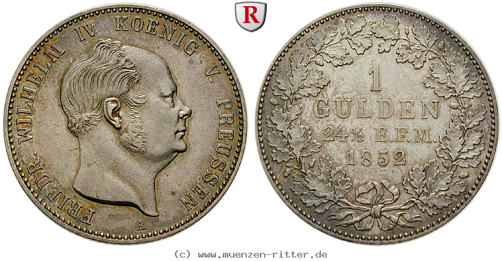 Klicken Sie auf das Bild um es auf Ihrem Rechner zu speichern hohenzollern-friedrich-wilhelm-iv-von-preussen-gulden/90693.jpg