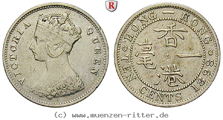 Klicken Sie auf das Bild um es auf Ihrem Rechner zu speichern hong-kong-victoria-10-cents/64455.jpg