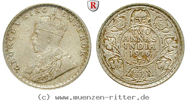 Klicken Sie auf das Bild um es auf Ihrem Rechner zu speichern indien-george-v-2-annas/73932.jpg