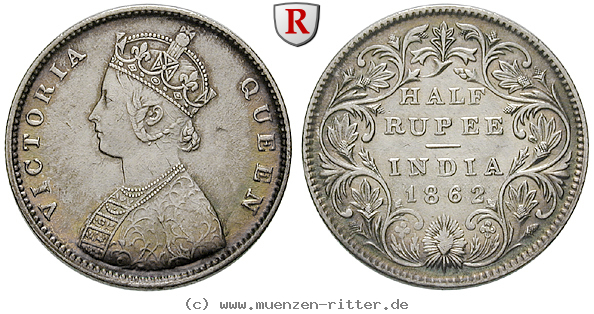 Klicken Sie auf das Bild um es auf Ihrem Rechner zu speichern indien-victoria-1-2-rupee/73876.jpg