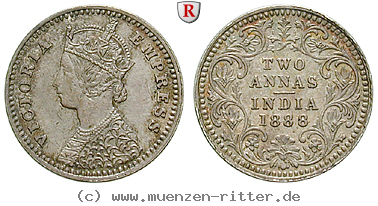 Klicken Sie auf das Bild um es auf Ihrem Rechner zu speichern indien-victoria-2-annas/83731.jpg