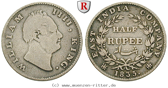 Klicken Sie auf das Bild um es auf Ihrem Rechner zu speichern indien-william-iv-1-2-rupee/56916.jpg