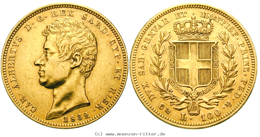 Klicken Sie auf das Bild um es auf Ihrem Rechner zu speichern italien-carlo-alberto-100-lire/25071.jpg
