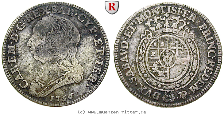 Klicken Sie auf das Bild um es auf Ihrem Rechner zu speichern italien-carlo-emanuele-iii-1-4-scudo/83944.jpg