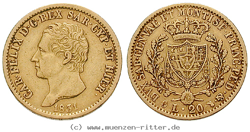 Klicken Sie auf das Bild um es auf Ihrem Rechner zu speichern italien-carlo-felice-20-lire/15744.jpg