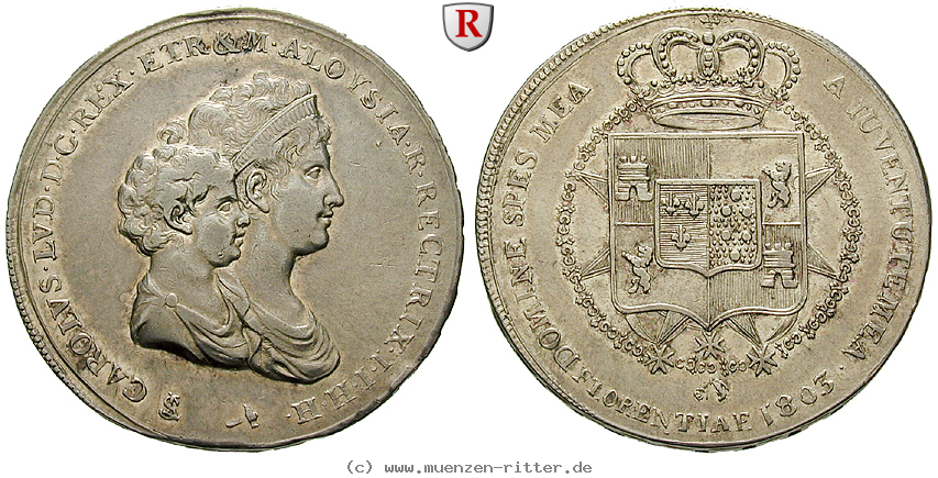 italien-carlo-ludovico-unter-regentschaft-von-marie-louise-1-2-dena-5-lire-fiorentine/52251.jpg