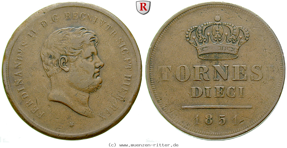 italien-ferdinando-ii-10-tornesi/43959.jpg