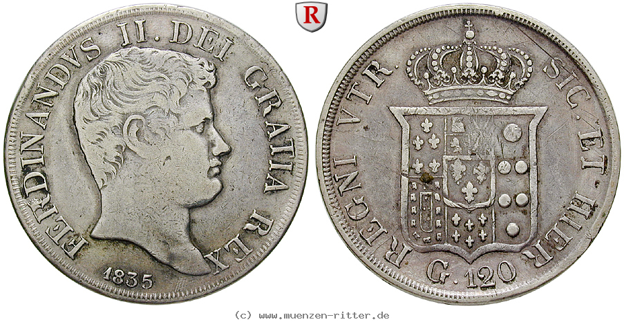 Klicken Sie auf das Bild um es auf Ihrem Rechner zu speichern italien-ferdinando-ii-piastra-120-grana/83813.jpg