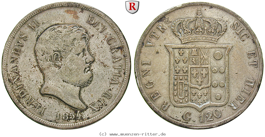 Klicken Sie auf das Bild um es auf Ihrem Rechner zu speichern italien-ferdinando-ii-piastra-120-grana/83814.jpg