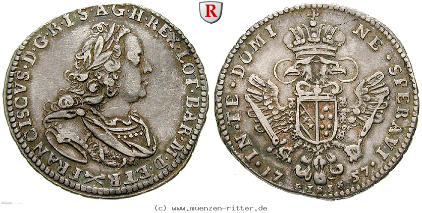 Klicken Sie auf das Bild um es auf Ihrem Rechner zu speichern italien-francesco-stefano-di-lorena-kaiser-franz-i--1-2-francescone/34026.jpg