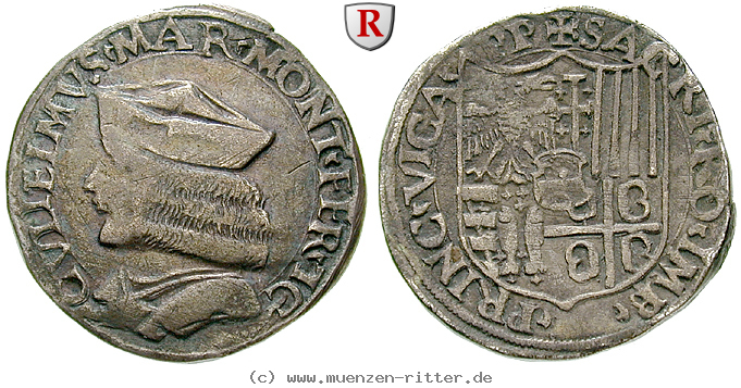 Klicken Sie auf das Bild um es auf Ihrem Rechner zu speichern italien-guglielmo-ii-paleologo-testone/47629.jpg