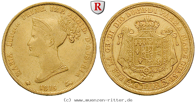 Klicken Sie auf das Bild um es auf Ihrem Rechner zu speichern italien-marie-louise-von-habsburg-lothringen-40-lire/52610.jpg