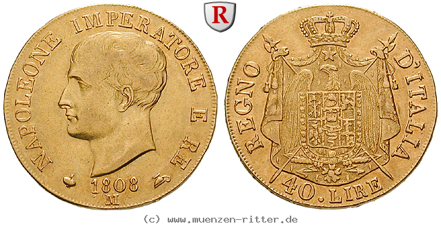 Klicken Sie auf das Bild um es auf Ihrem Rechner zu speichern italien-napoleon-i-40-lire/53683.jpg
