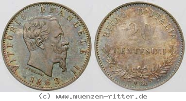 Klicken Sie auf das Bild um es auf Ihrem Rechner zu speichern italien-vittorio-emanuele-ii-20-centesimi/ag9703.jpg