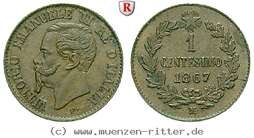 Klicken Sie auf das Bild um es auf Ihrem Rechner zu speichern italien-vittorio-emanuele-ii-centesimo/83773.jpg