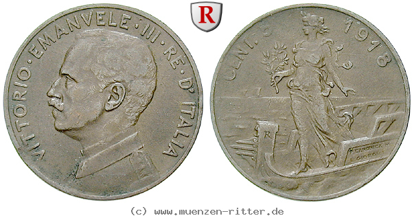 Klicken Sie auf das Bild um es auf Ihrem Rechner zu speichern italien-vittorio-emanuele-iii-5-centesimi/43910.jpg