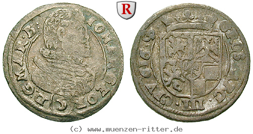 Klicken Sie auf das Bild um es auf Ihrem Rechner zu speichern jaegerndorf-herzogtum-johann-georg-von-brandenburg-ansbach-3-kreuzer/31309.jpg