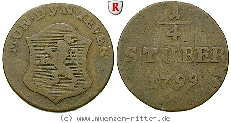 Klicken Sie auf das Bild um es auf Ihrem Rechner zu speichern jever-herrschaft-friederika-augusta-sophia-1-4-stueber/34702.jpg