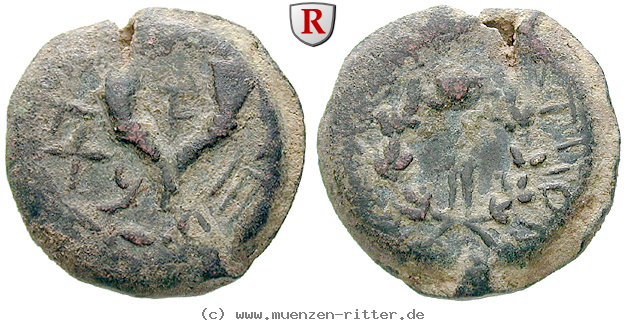 Klicken Sie auf das Bild um es auf Ihrem Rechner zu speichern judaea--hasmonaeer-mattathias-antigonos-bronze/30603.jpg