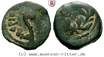 Klicken Sie auf das Bild um es auf Ihrem Rechner zu speichern judaea--prokuratoren-pontius-pilatus-prutah/35330.jpg