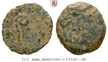 Klicken Sie auf das Bild um es auf Ihrem Rechner zu speichern judaea--prokuratoren-pontius-pilatus-prutah/54979.jpg
