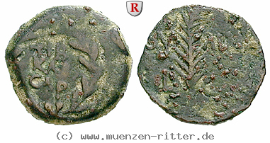 Klicken Sie auf das Bild um es auf Ihrem Rechner zu speichern judaea--prokuratoren-valerius-gratus-prutah/54974.jpg