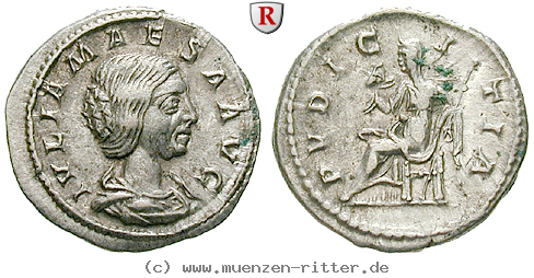 Klicken Sie auf das Bild um es auf Ihrem Rechner zu speichern julia-maesa-grossmutter-des-elagabal-denar/31701.jpg