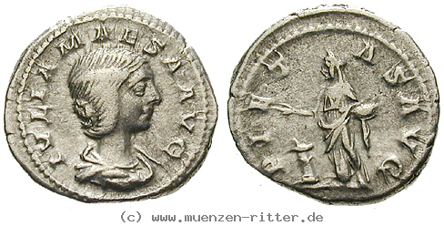 Klicken Sie auf das Bild um es auf Ihrem Rechner zu speichern julia-maesa-grossmutter-des-elagabal-denar/40719.jpg