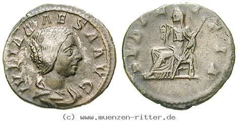 Klicken Sie auf das Bild um es auf Ihrem Rechner zu speichern julia-maesa-grossmutter-des-elagabal-denar/49472.jpg