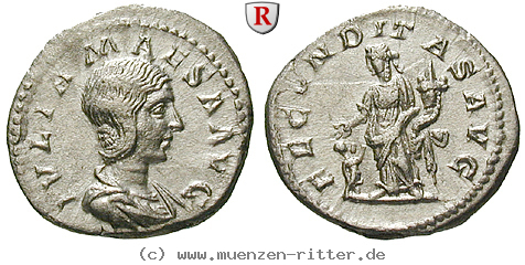 Klicken Sie auf das Bild um es auf Ihrem Rechner zu speichern julia-maesa-grossmutter-des-elagabal-denar/59494.jpg