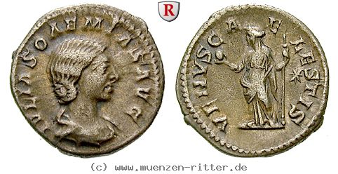 Klicken Sie auf das Bild um es auf Ihrem Rechner zu speichern julia-soaemias-mutter-des-elagabal-denar/36937.jpg