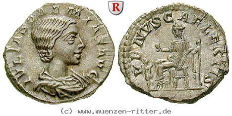 Klicken Sie auf das Bild um es auf Ihrem Rechner zu speichern julia-soaemias-mutter-des-elagabal-denar/52032.jpg