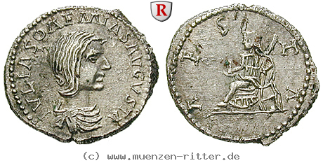 Klicken Sie auf das Bild um es auf Ihrem Rechner zu speichern julia-soaemias-mutter-des-elagabal-denar/73242.jpg