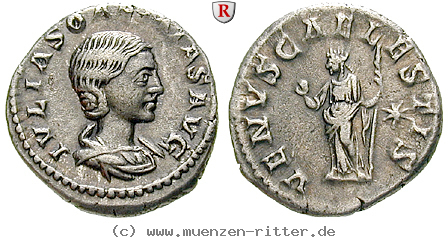 Klicken Sie auf das Bild um es auf Ihrem Rechner zu speichern julia-soaemias-mutter-des-elagabal-denar/82477.jpg