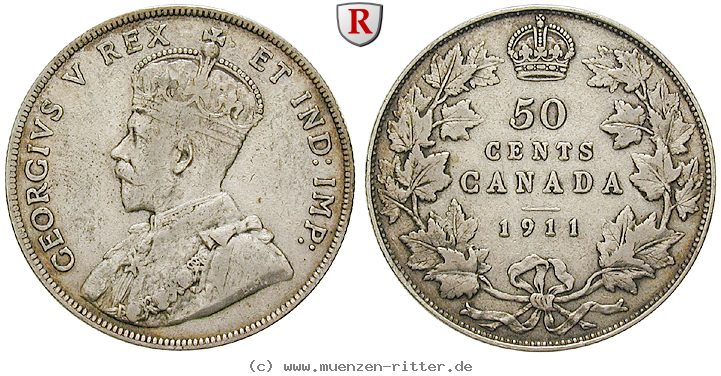 Klicken Sie auf das Bild um es auf Ihrem Rechner zu speichern kanada-george-v-50-cents/77492.jpg