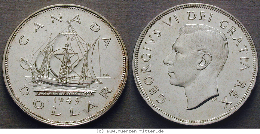Klicken Sie auf das Bild um es auf Ihrem Rechner zu speichern kanada-george-vi-dollar/12464.jpg