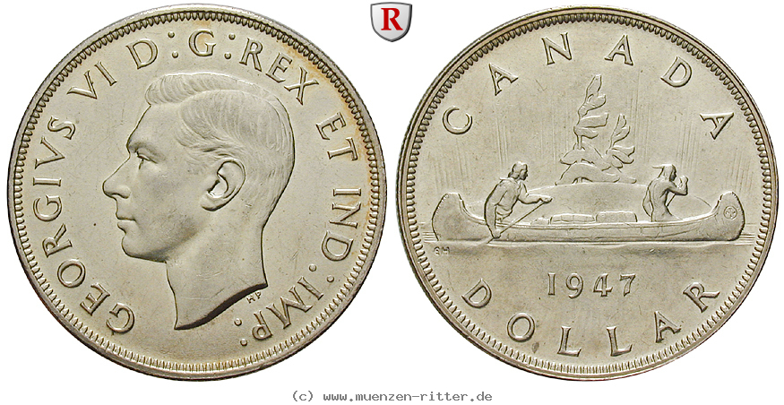Klicken Sie auf das Bild um es auf Ihrem Rechner zu speichern kanada-george-vi-dollar/74578.jpg