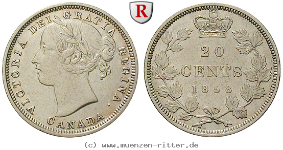 Klicken Sie auf das Bild um es auf Ihrem Rechner zu speichern kanada-victoria-20-cents/70747.jpg