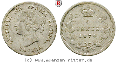 Klicken Sie auf das Bild um es auf Ihrem Rechner zu speichern kanada-victoria-5-cents/31963.jpg