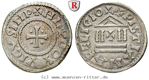 karolinger-ludwig-der-fromme-denar/82329.jpg