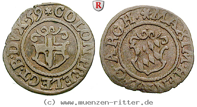 koeln-bistum-maximilian-heinrich-von-bayern-8-heller/41056.jpg