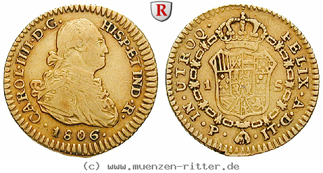 Klicken Sie auf das Bild um es auf Ihrem Rechner zu speichern kolumbien-carlos-iv-escudo/55465.jpg